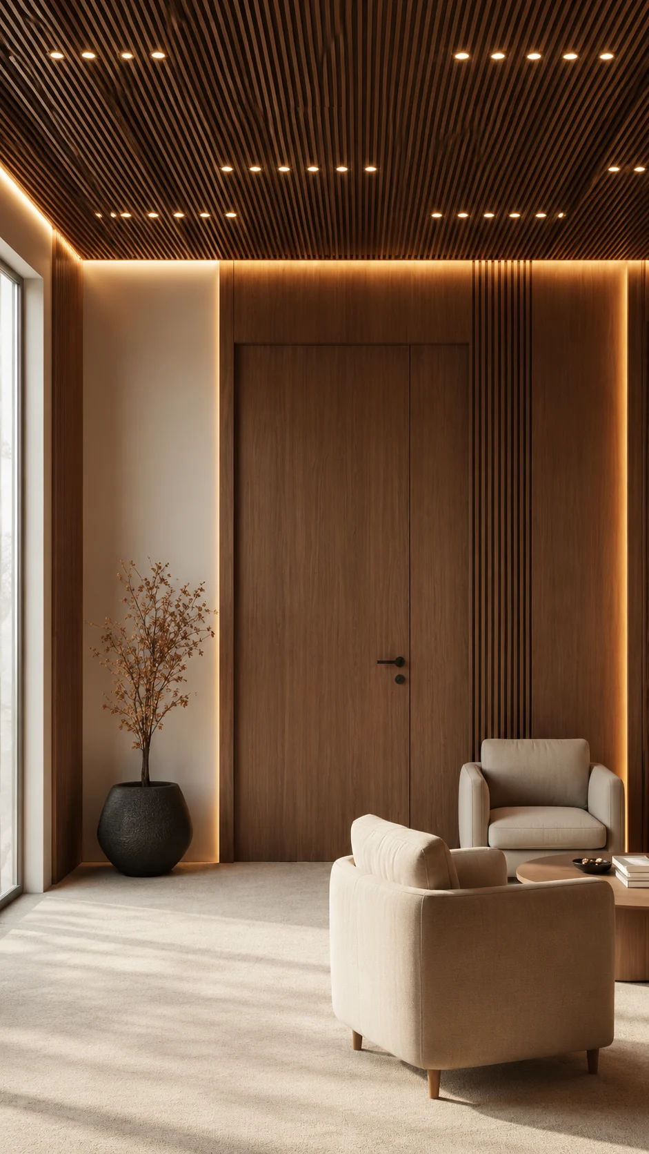 Warm material calm by HN Architects