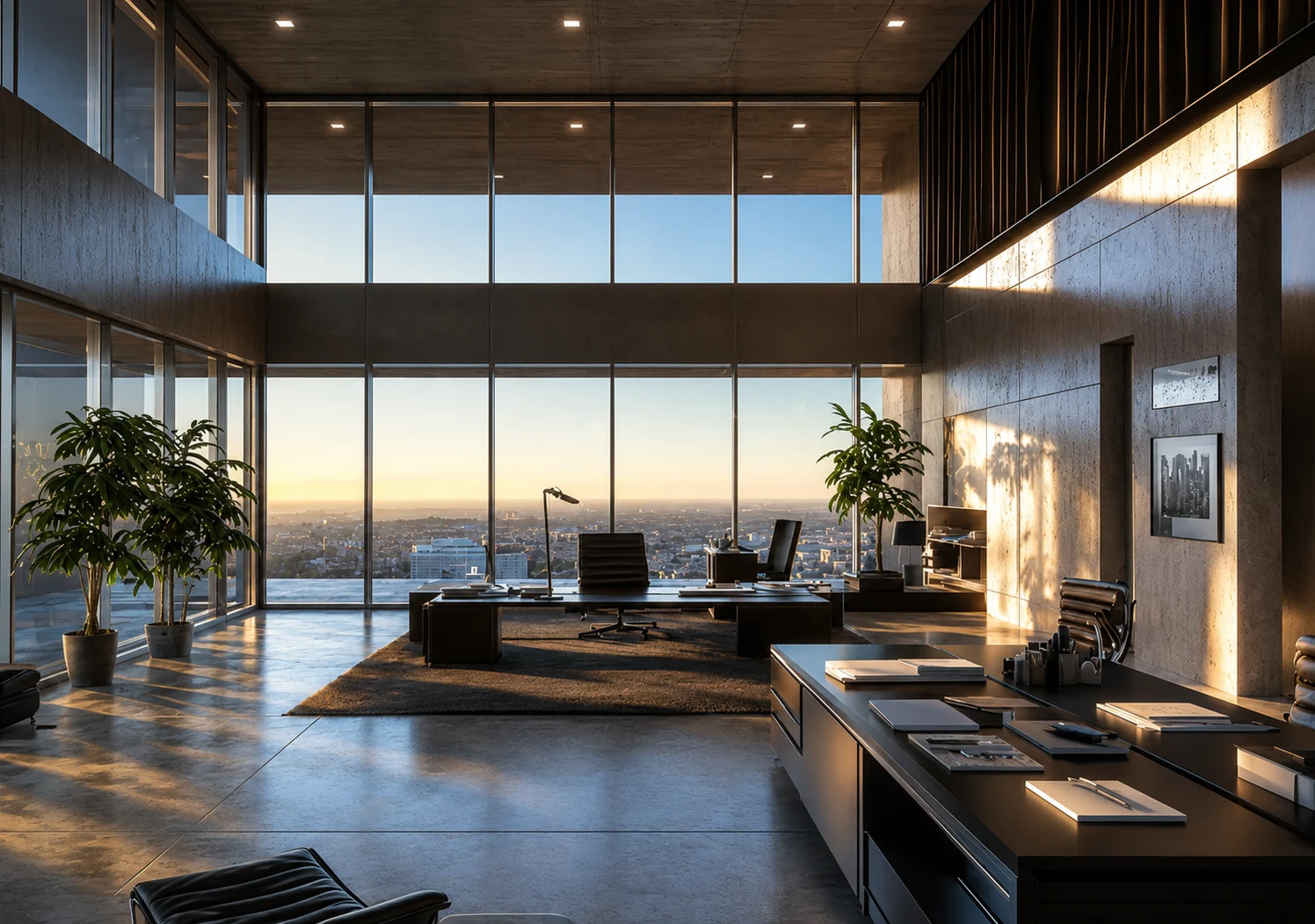 Skyline Executive Office by HN Architects