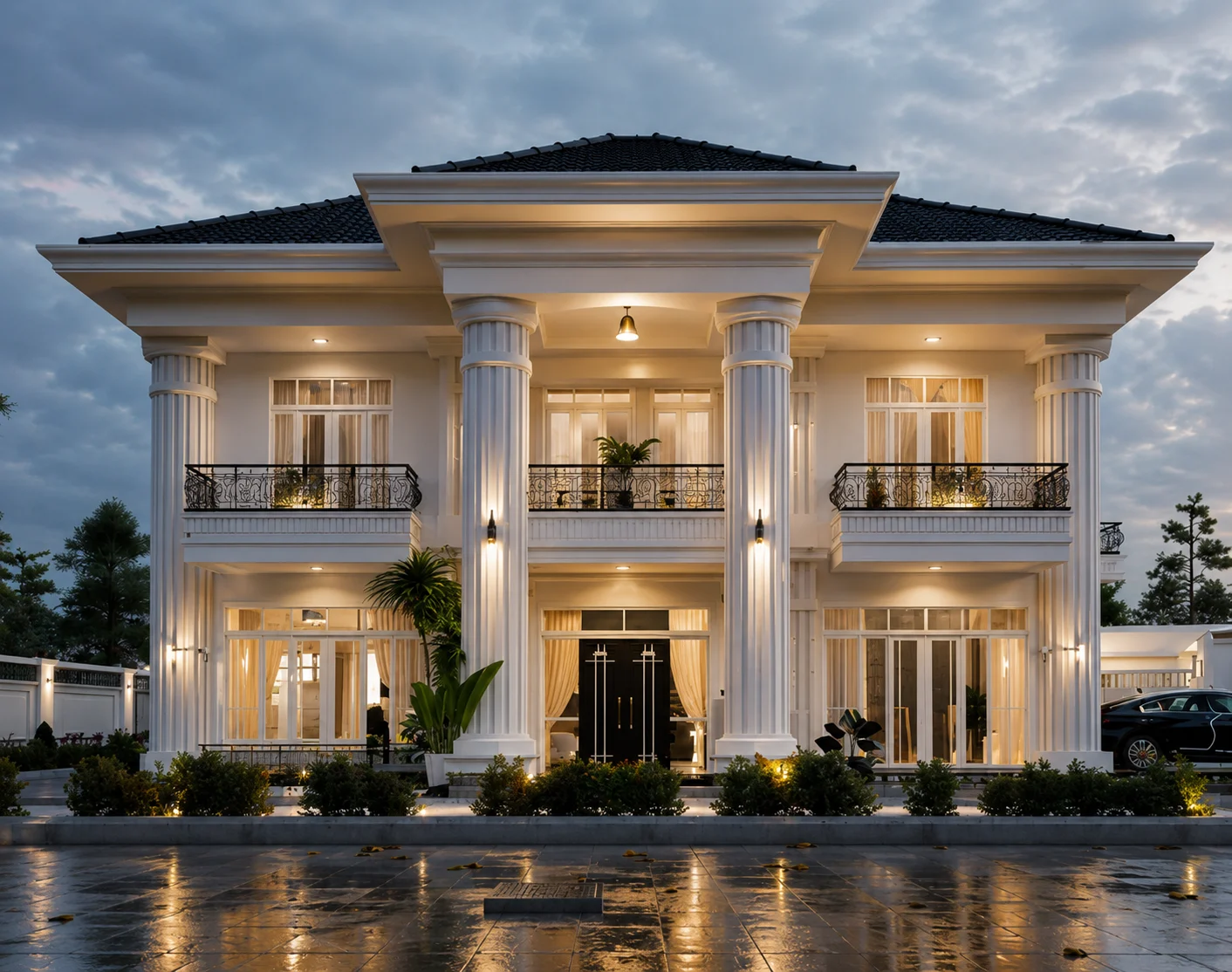 Classic Villa by HN Architects