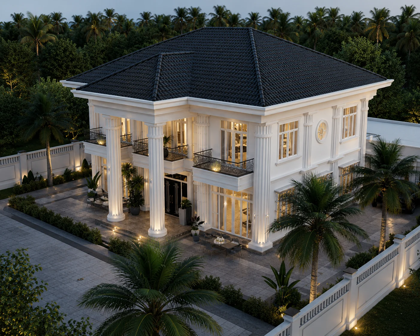 Classic White Villa portfolio image 2 by HN Architects