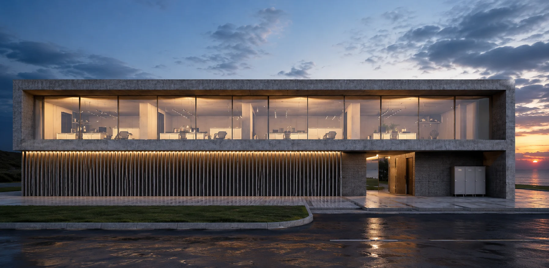 Twilight Louvers Villa portfolio image 2 by HN Architects