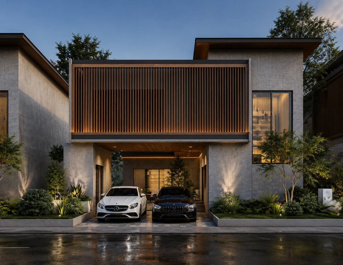 Twilight Louvers Villa portfolio image 4 by HN Architects