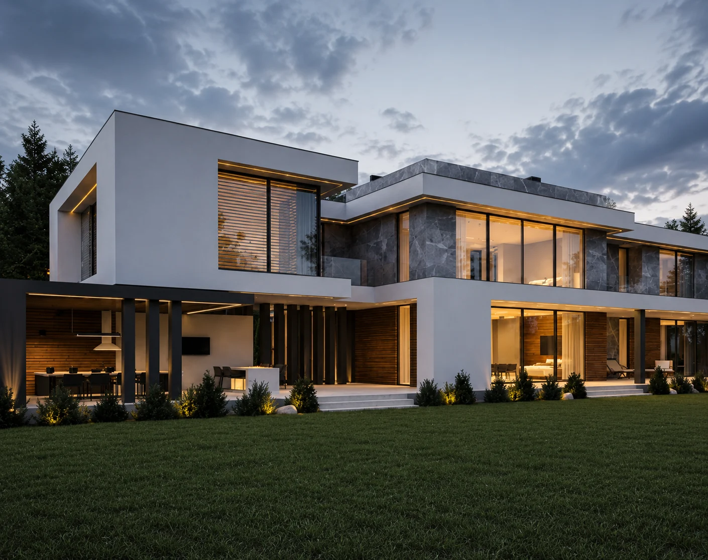 Twilight Louvers Villa portfolio image 6 by HN Architects